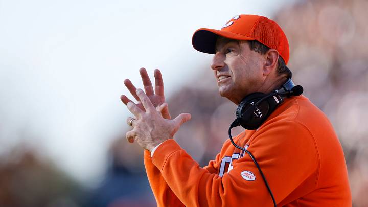 Clemson head coach Dabo Swinney