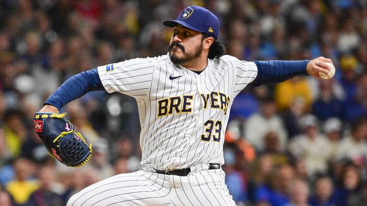 Sep 26, 2026; Milwaukee, Wisconsin, USA; Milwaukee Brewers pitcher JoJo Romero (33) throws a pitch in the seventh inning against the St. Louis Cardinals at American Family Field. Mandatory Credit: Benny Sieu-Imagn Images Sep 26, 2026; Milwaukee, Wisconsin, USA; Milwaukee Brewers pitcher JoJo Romero (33) throws a pitch in the seventh inning against the St. Louis Cardinals at American Family Field. Mandatory Credit: Benny Sieu-Imagn Images