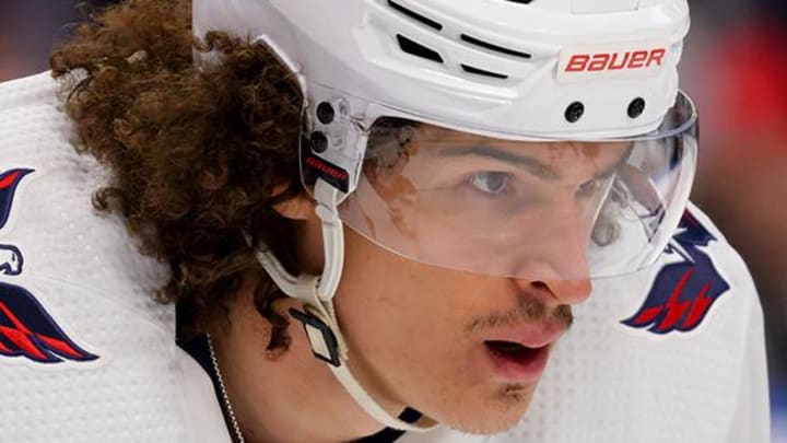 NHL Washington Capitals left wing Sonny Milano