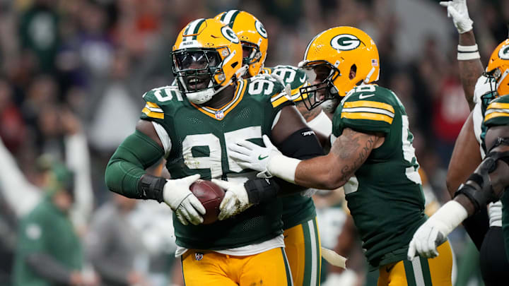 Green Bay Packers defensive tackle Devonte Wyatt