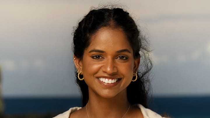 Jem Hussain-Adams from the CBS Original Series SURVIVOR, scheduled to air on the CBS Television Network. -- Photo: Robert Voets/CBS ©2023 CBS Broadcasting, Inc. All Rights Reserved.
