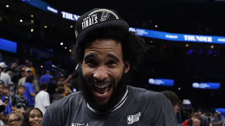 Just over three years after he was cut by the 76ers, Julian Champagnie is a key starter for the Spurs as they prepare for the NBA Finals. Just over three years after he was cut by the 76ers, Julian Champagnie is a key starter for the Spurs as they prepare for the NBA Finals.