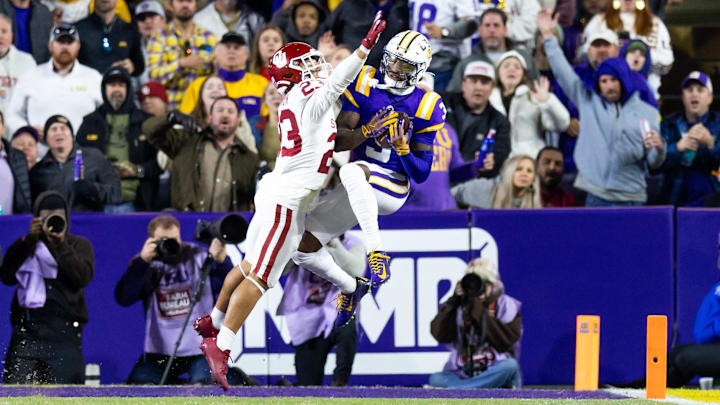 Oklahoma defensive back Eli Bowen