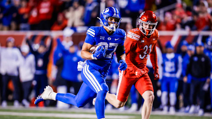 BYU running back LJ Martin against Utah