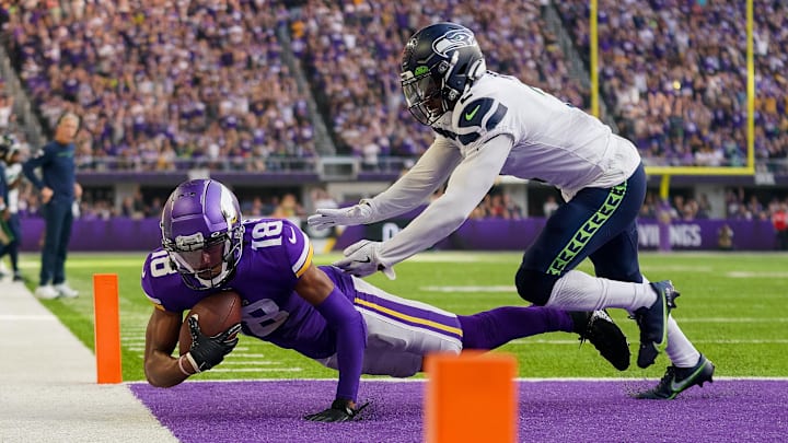The Vikings are road favorites to the Seahawks in NFL Week 16 action.