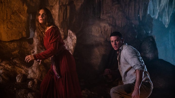 Sandra Bullock and Channing Tatum star in Paramount Pictures' "THE LOST CITY."