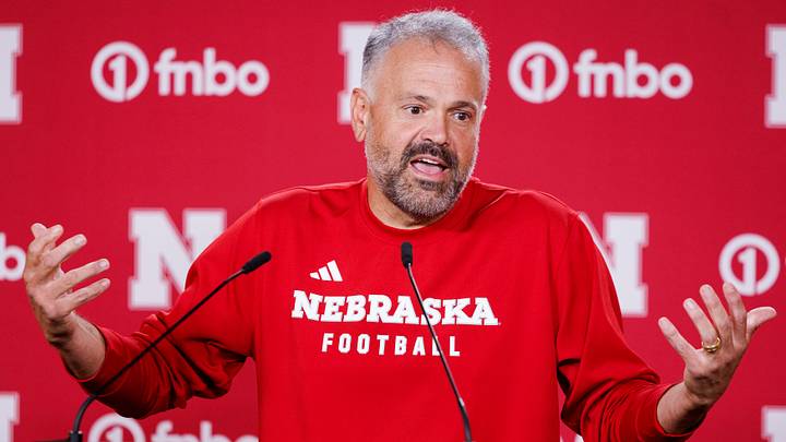 Nebraska football coach Matt Rhule