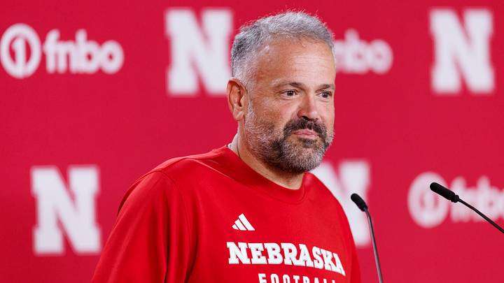 Nebraska football coach Matt Rhule