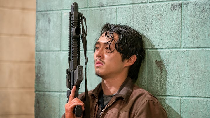 Steven Yeun as Glenn Rhee - The Walking Dead season 6 Steven Yeun as Glenn Rhee - The Walking Dead season 6