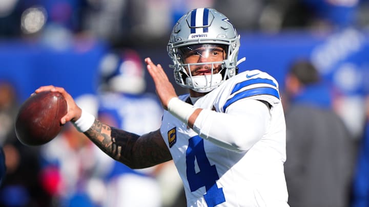 Cowboys quarterback Dak Prescott had a tough strength of schedule last season, but he still had a strong fantasy totals. Cowboys quarterback Dak Prescott had a tough strength of schedule last season, but he still had a strong fantasy totals.