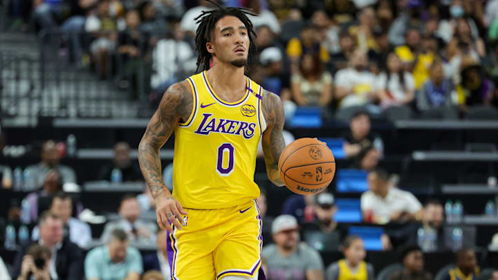Jalen Hood-Schifino no ha tenido un inicio de carrera positivo con los Lakers