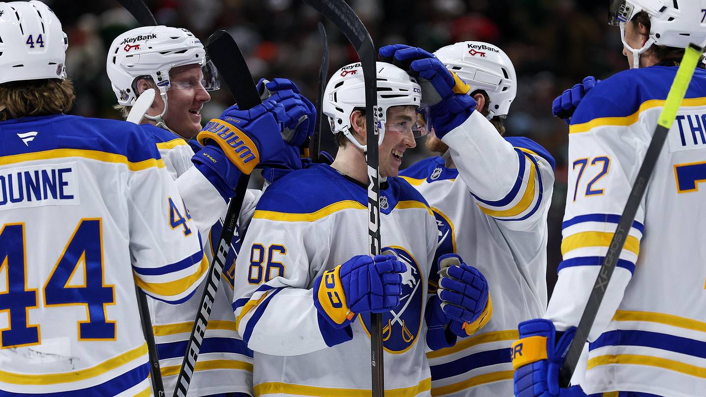 Stunning Sabres' Sam Carrick, Noah Ostlund Expected To Miss Round 2 View Art