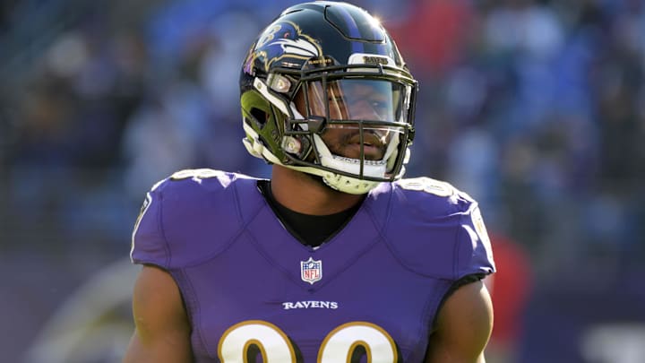 Jan 6, 2019; Baltimore, MD, USA; Baltimore Ravens running back Ty Montgomery (88) during an AFC Wild Card playoff football game against the Los Angeles Chargers at M&T Bank Stadium. Jan 6, 2019; Baltimore, MD, USA; Baltimore Ravens running back Ty Montgomery (88) during an AFC Wild Card playoff football game against the Los Angeles Chargers at M&T Bank Stadium.