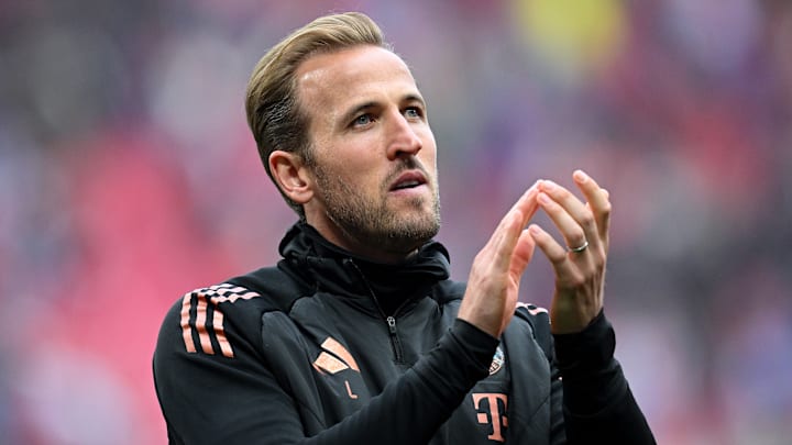 Harry Kane won the first major trophy of his senior career on Sunday