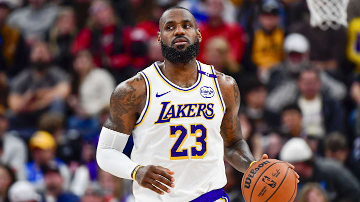 Los Angeles Lakers forward LeBron James has some intriguing props on Monday.