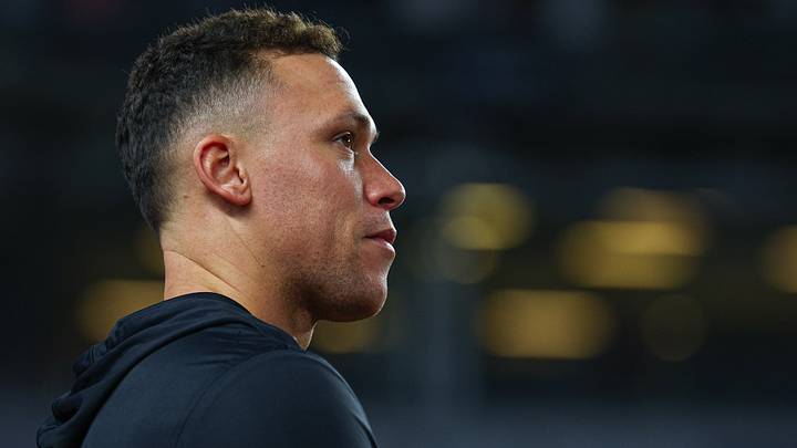 Aug 4, 2026; Bronx, New York, USA; New York Yankees right field Aaron Judge (99) looks out during the seventh inning against the St. Louis Cardinals at Yankee Stadium. Mandatory Credit: Vincent Carchietta-Imagn Images Aug 4, 2026; Bronx, New York, USA; New York Yankees right field Aaron Judge (99) looks out during the seventh inning against the St. Louis Cardinals at Yankee Stadium. Mandatory Credit: Vincent Carchietta-Imagn Images