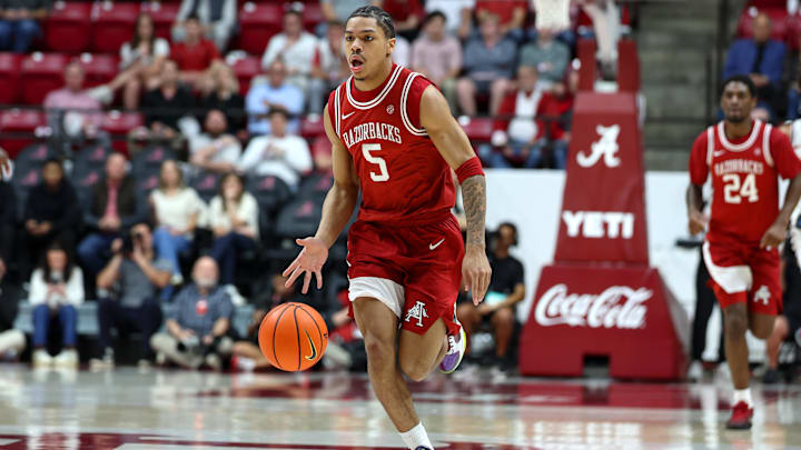 Darius Acuff scored 49 points in Wednesday's double overtime loss to No. 25 Alabama.