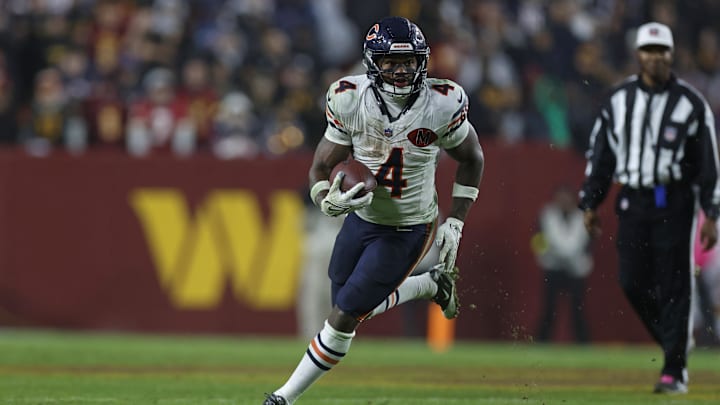 Chicago Bears running back D'Andre Swift.
