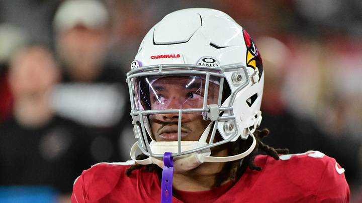 Aug 22, 2026; Glendale, Arizona, USA; Arizona Cardinals running back Corey Kiner (37) looks on in the first half against the Dallas Cowboys at State Farm Stadium. Mandatory Credit: Matt Kartozian-Imagn Images Aug 22, 2026; Glendale, Arizona, USA; Arizona Cardinals running back Corey Kiner (37) looks on in the first half against the Dallas Cowboys at State Farm Stadium. Mandatory Credit: Matt Kartozian-Imagn Images