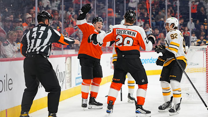 Boston Bruins v Philadelphia Flyers