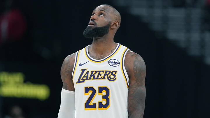 Los Angeles Lakers forward Lebron James.