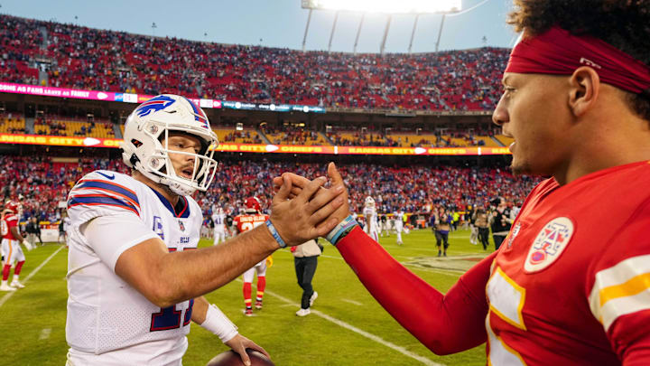 Allen is chasing his first ring, while Mahomes is hoping to pull off a historic Super Bowl three-peat.