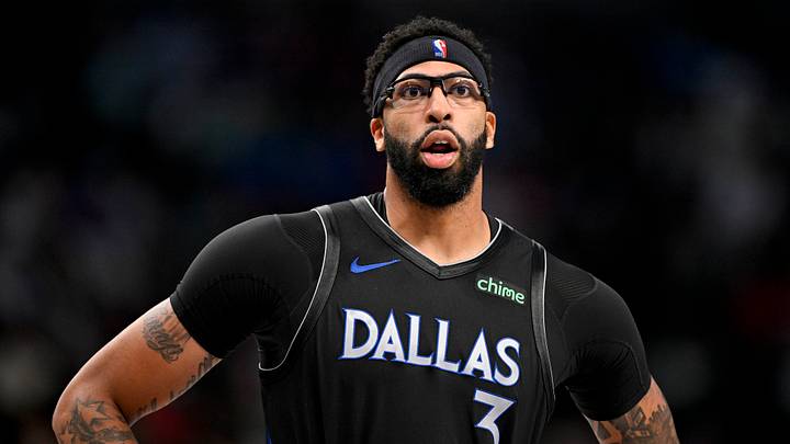 Dec 23, 2025; Dallas, Texas, USA; Dallas Mavericks forward Anthony Davis (3) looks on during the game between the Mavericks and the Nuggets at the American Airlines Center. Mandatory Credit: Jerome Miron-Imagn Images Dec 23, 2025; Dallas, Texas, USA; Dallas Mavericks forward Anthony Davis (3) looks on during the game between the Mavericks and the Nuggets at the American Airlines Center. Mandatory Credit: Jerome Miron-Imagn Images