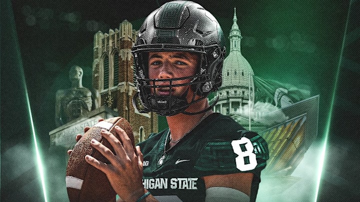 Michigan State Spartans QB commit Kayd Coffman