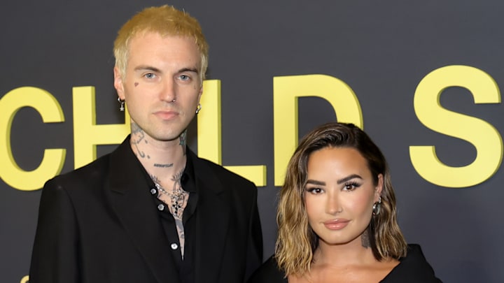 Jordan Lutes and Demi Lovato