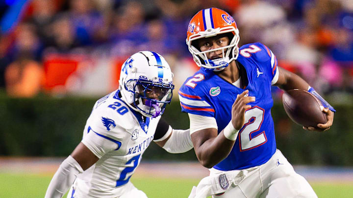 Florida Gators quarterback DJ Lagway and running back Jadan Baugh received recognition for their efforts as true freshmen
