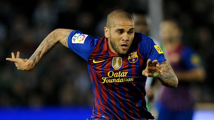 Dani Alves lo ganó todo con el FC Barcelona