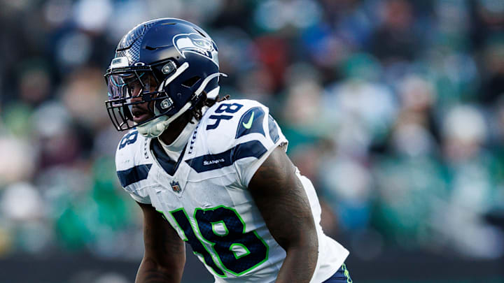 Tyrice Knight of the Seattle Seahawks