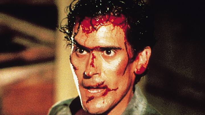Photo: Bruce Campbell ("Ashley 'Ash' J. Williams") stars in EVIL DEAD 2.. Image Courtesy Lionsgate Publicity 