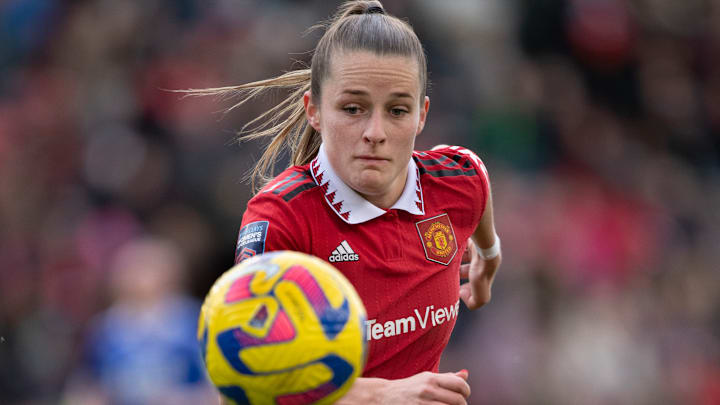 Manchester United v Leicester City - Barclays Women's Super League Manchester United v Leicester City - Barclays Women's Super League