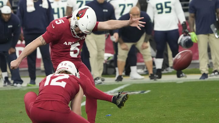 Arizona Cardinals place kicker Matt Prater.