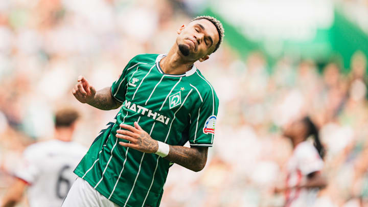 Justin Njinmah konnte gegen Wolfsburg nicht überzeugen