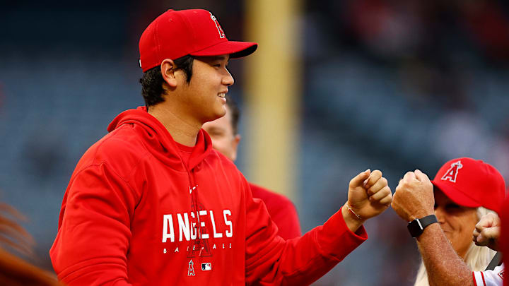 Oakland Athletics v Los Angeles Angels