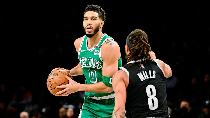 Jayson Tatum fue una de las figuras de los Celtics el domingo