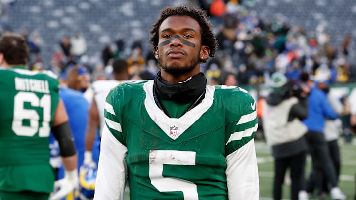 NY Jets wide receiver Garrett Wilson