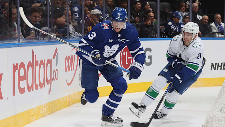Vancouver Canucks v Toronto Maple Leafs