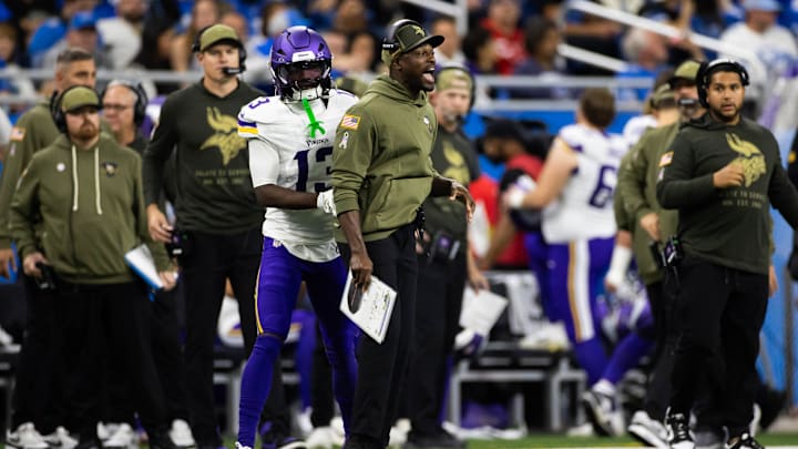 Vikings special teams coordinator Matt Daniels Vikings special teams coordinator Matt Daniels