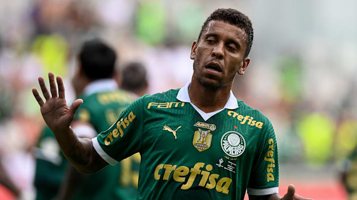 Marcos Rocha se machucou no primeiro Dérbi da final do Paulistão Marcos Rocha se machucou no primeiro Dérbi da final do Paulistão