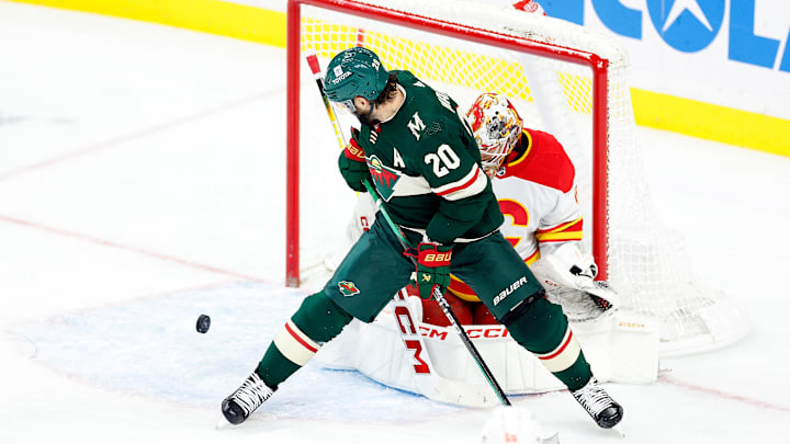 Calgary Flames v Minnesota Wild