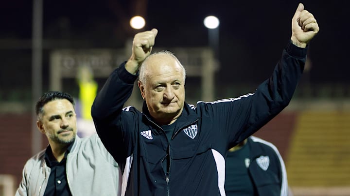 O Atlético-MG venceu a primeira na era Felipão.