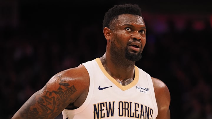 New Orleans Pelicans forward Zion Williamson.