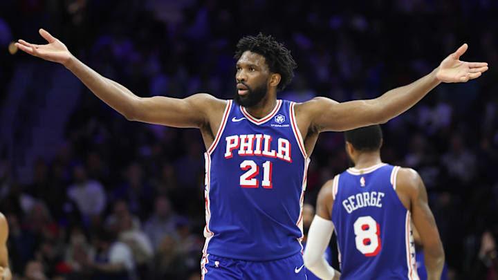 Philadelphia 76ers center Joel Embiid.