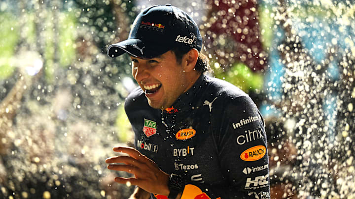 "Checo" viene de ganar el Gran Premio de Singapur en la F1