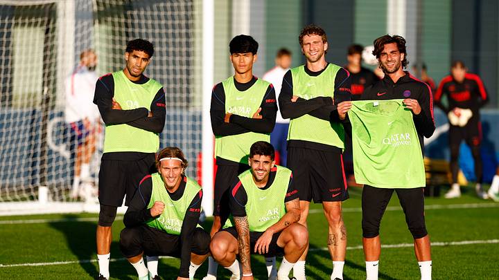 Paris Saint-Germain Training Session and Press Conference Paris Saint-Germain Training Session and Press Conference