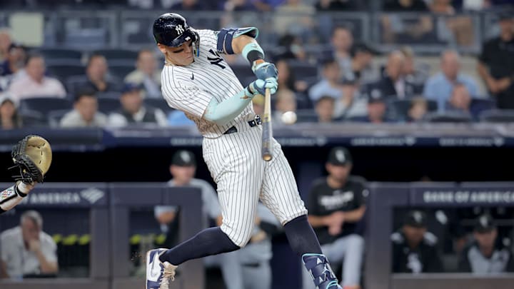 Aaron Judge hit his 50th home run of the 2025 MLB season on Wednesday night.