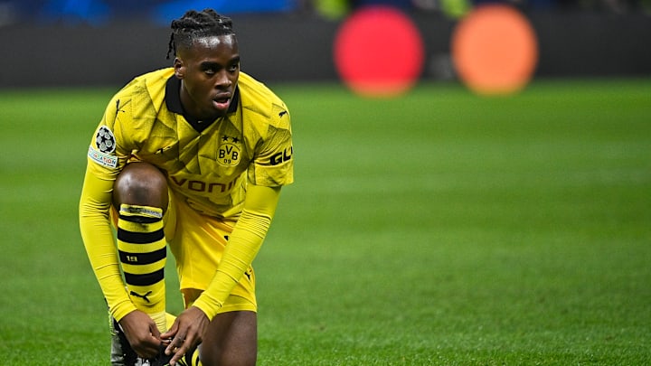Borussia Dortmund winger Jamie Bynoe-Gittens